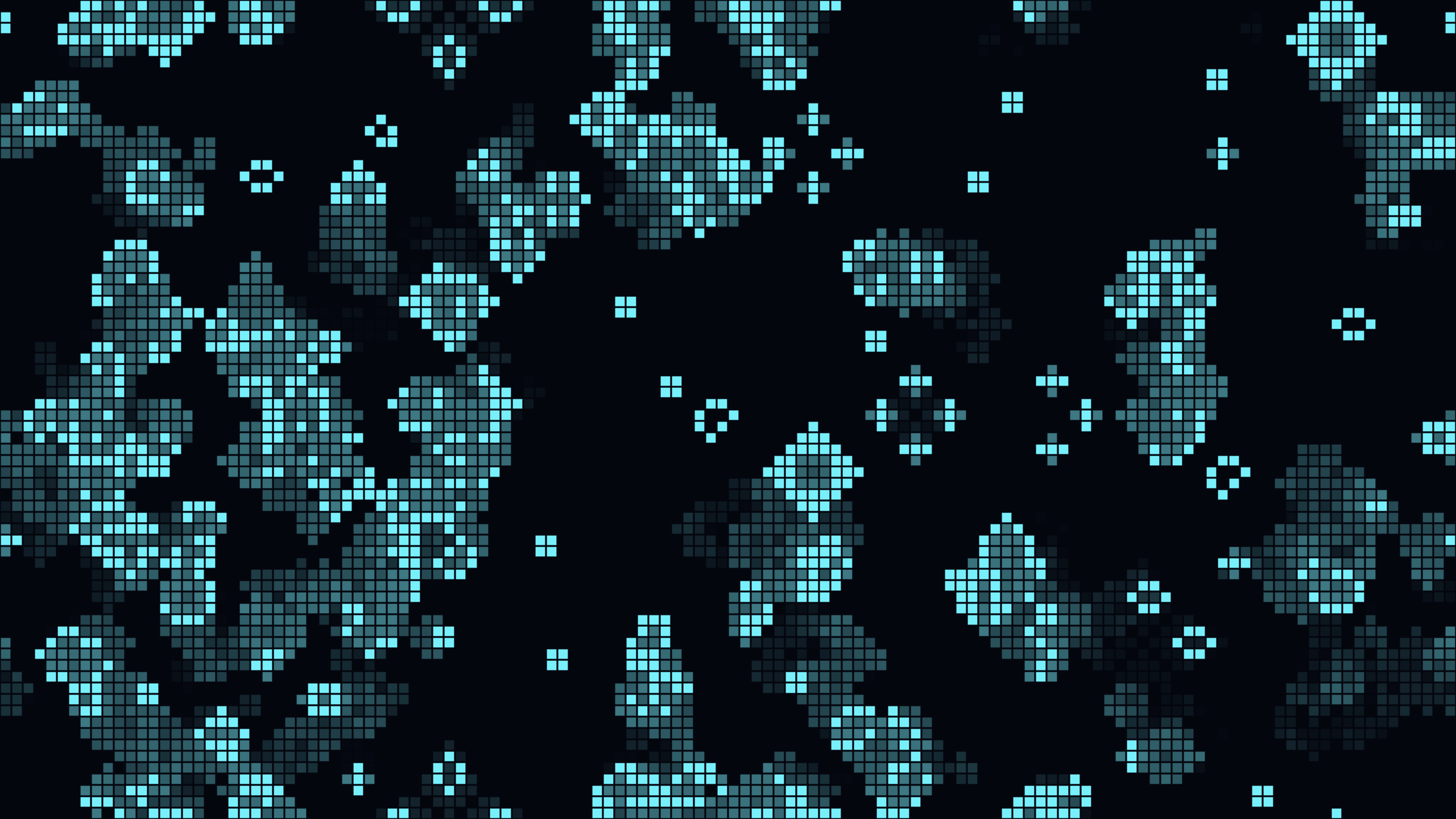 Game Of Life screensaver scene