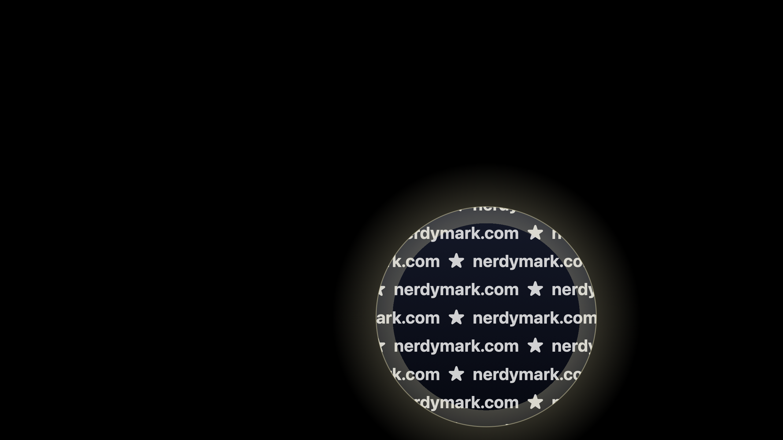 Search Light screensaver scene